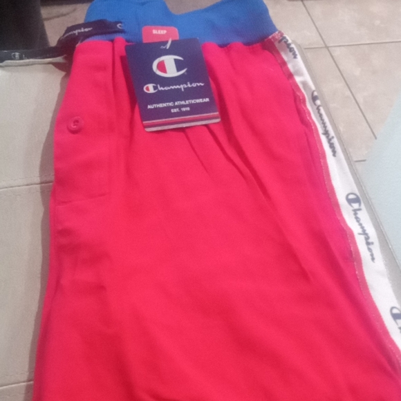 Champion Red Side Tape Shorts - Picture 3 of 7